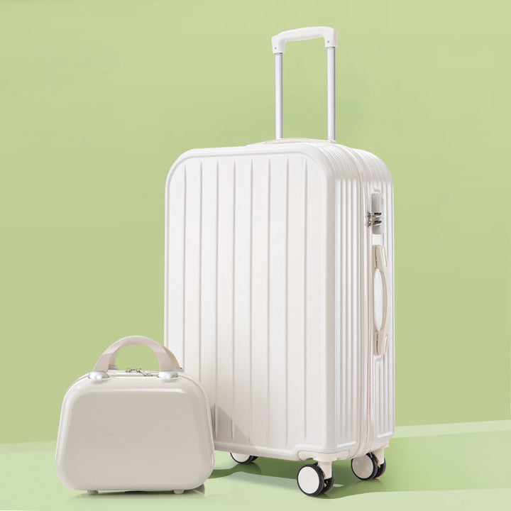 Unisex Premium Lettvekts Hard-Shell Spinner Koffert Skanto