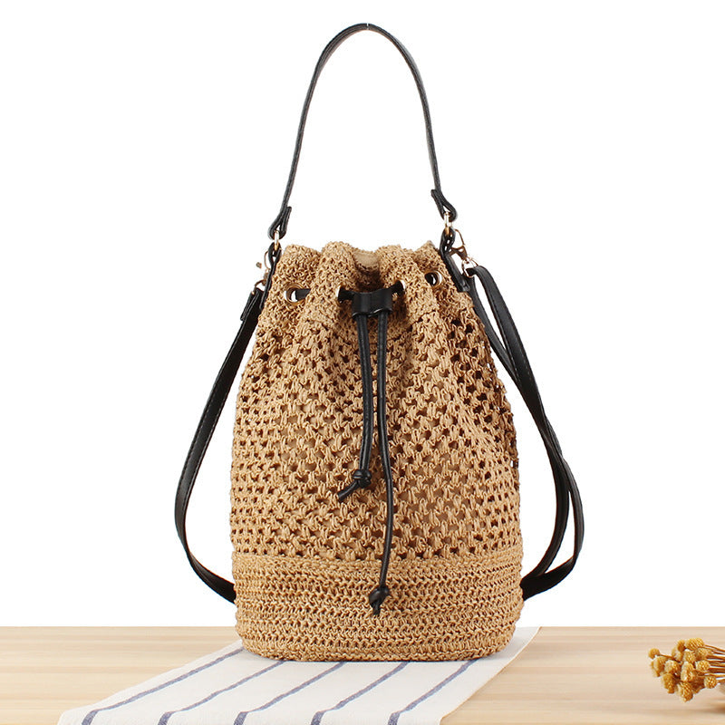 Handbag with Practical Drawstring Closure Skanto