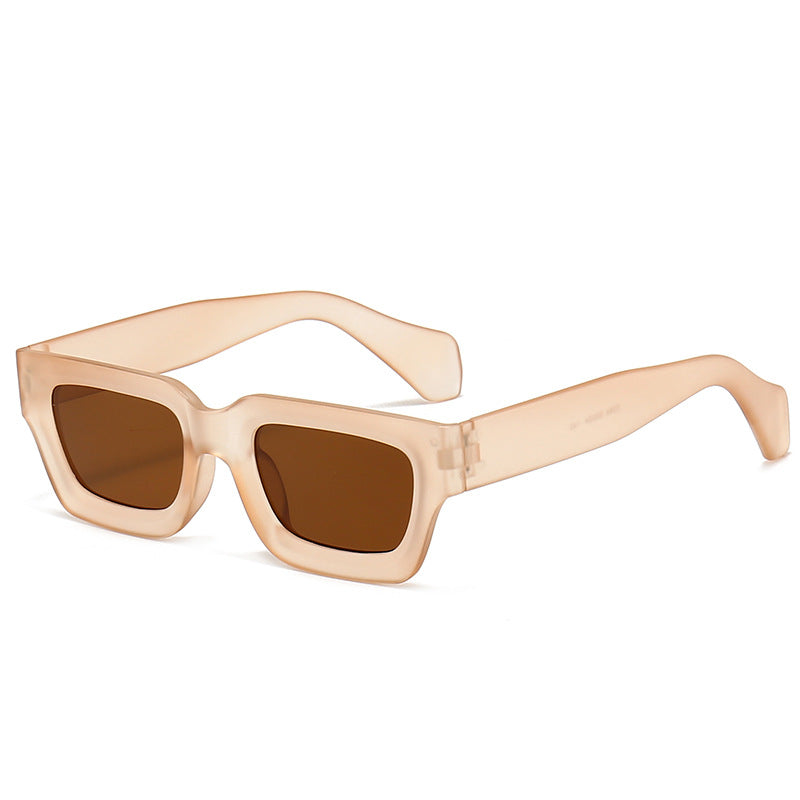 Women's trendy sunglasses with robust and transparent frame Skanto