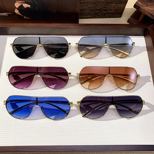 Women's oversized pilot sunglasses Skanto