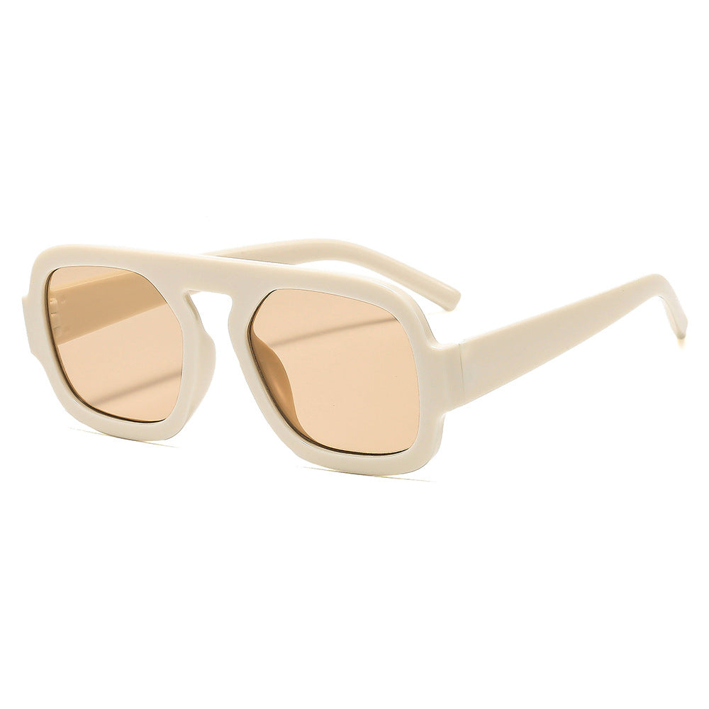 Men's Bold Retro-Inspired Square Sunglasses Skanto