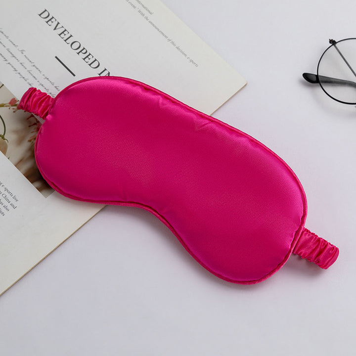 Unisex nan luksuriøs sateng øyemaske med justerbart elastisk bånd og myk polstring Skanto