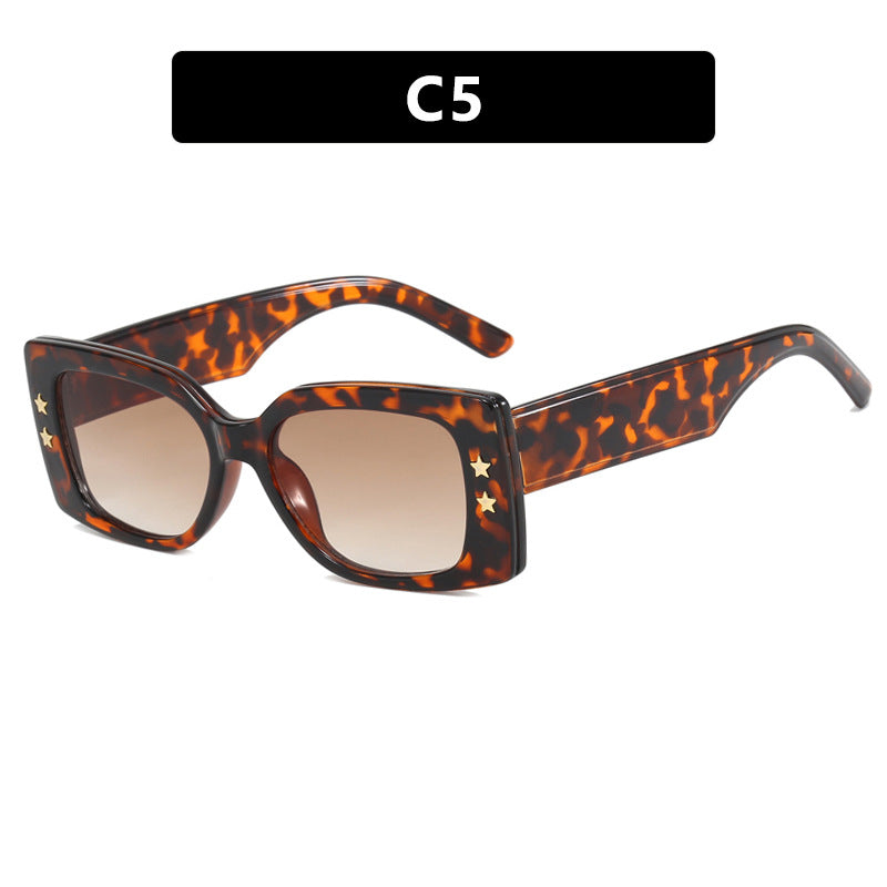 Women's Exclusive Square Sunglasses with Stylish Details Skanto