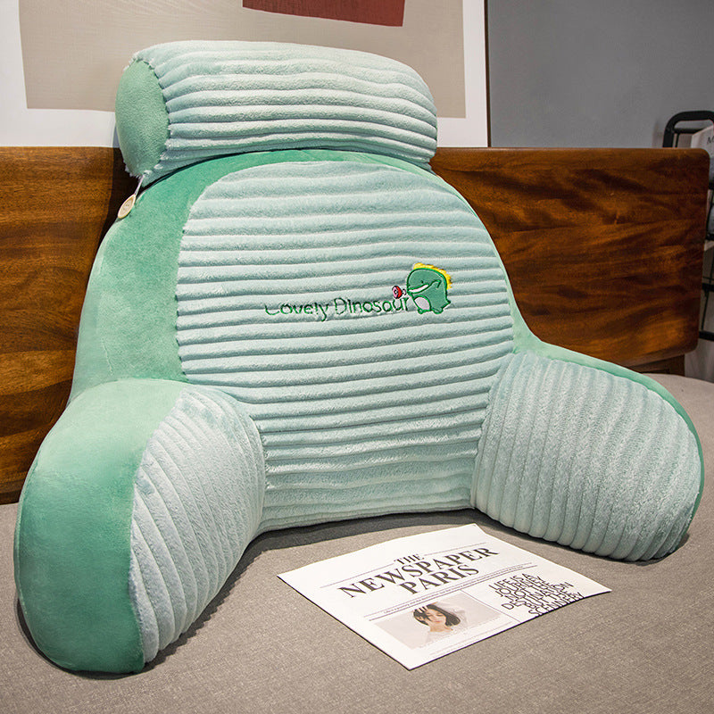 Plush ryg støttedyne i toastdesign Skanto