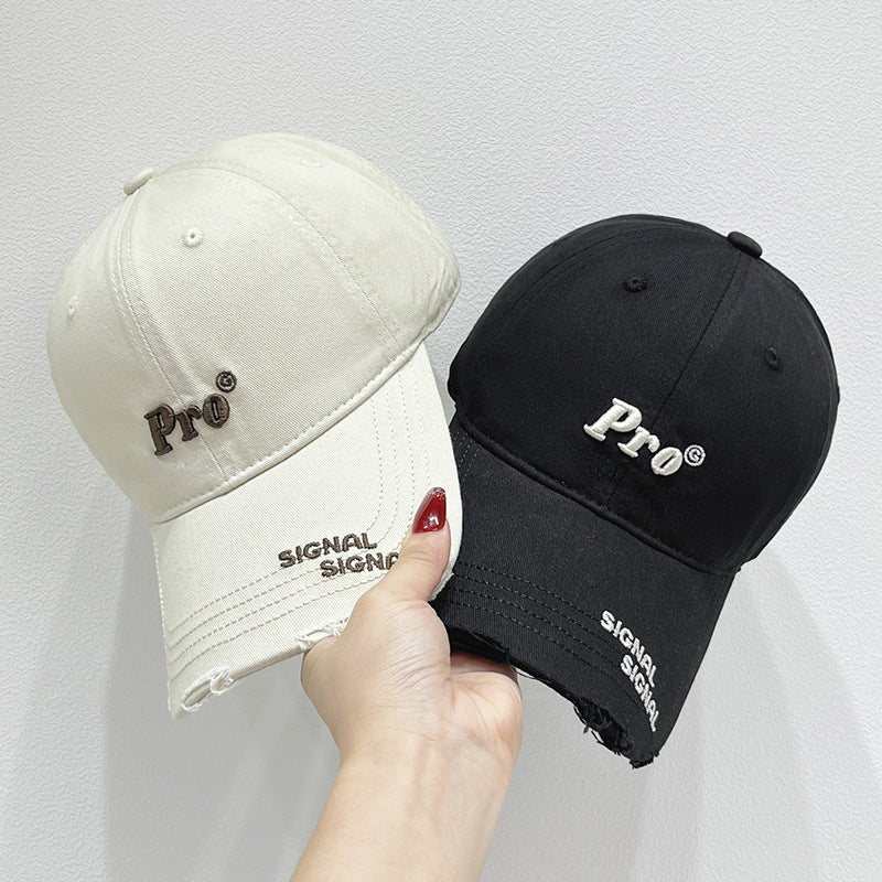 Dame's Casual Distressed Baseball Cap Skanto