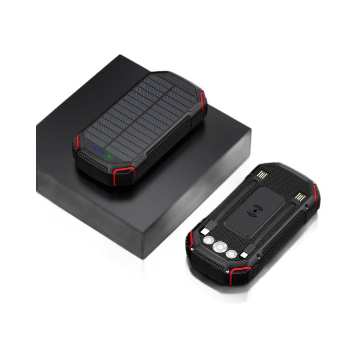 Robust og Bærbar Solarlader-Powerbank Skanto