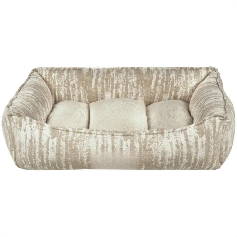 Luksuriøst myk ortopedisk sofa hundeseng