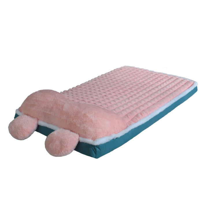 Plush ortopedisk sove matte hundeseng