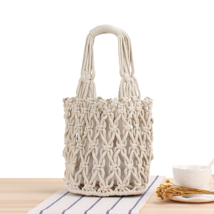 Hand-knotted net bag Skanto