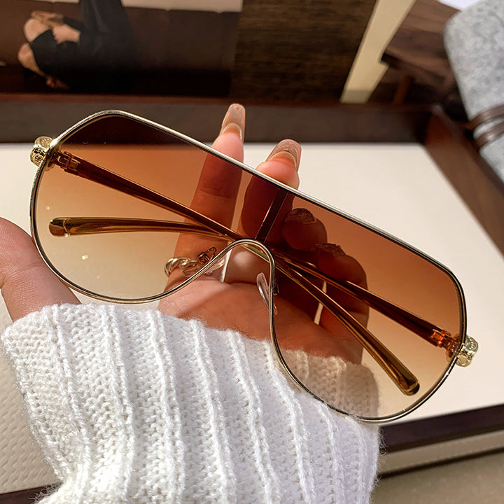 Women's oversized pilot sunglasses Skanto