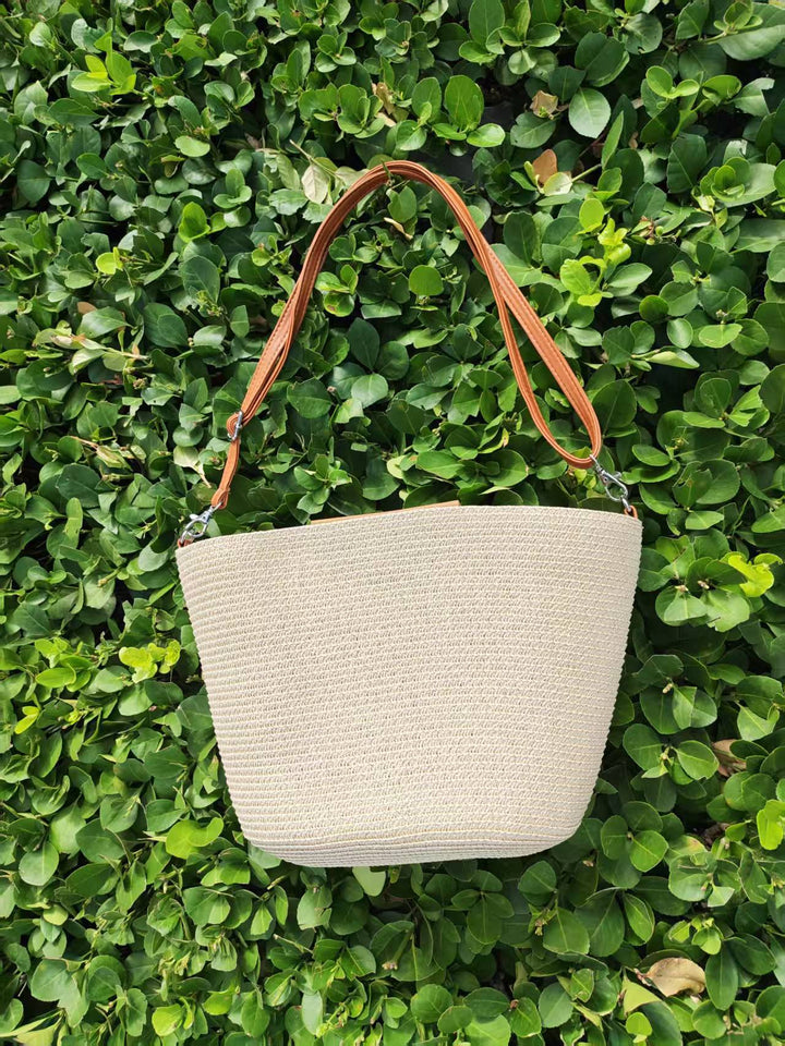 Elegant, Flettet Crossbody Bag Skanto