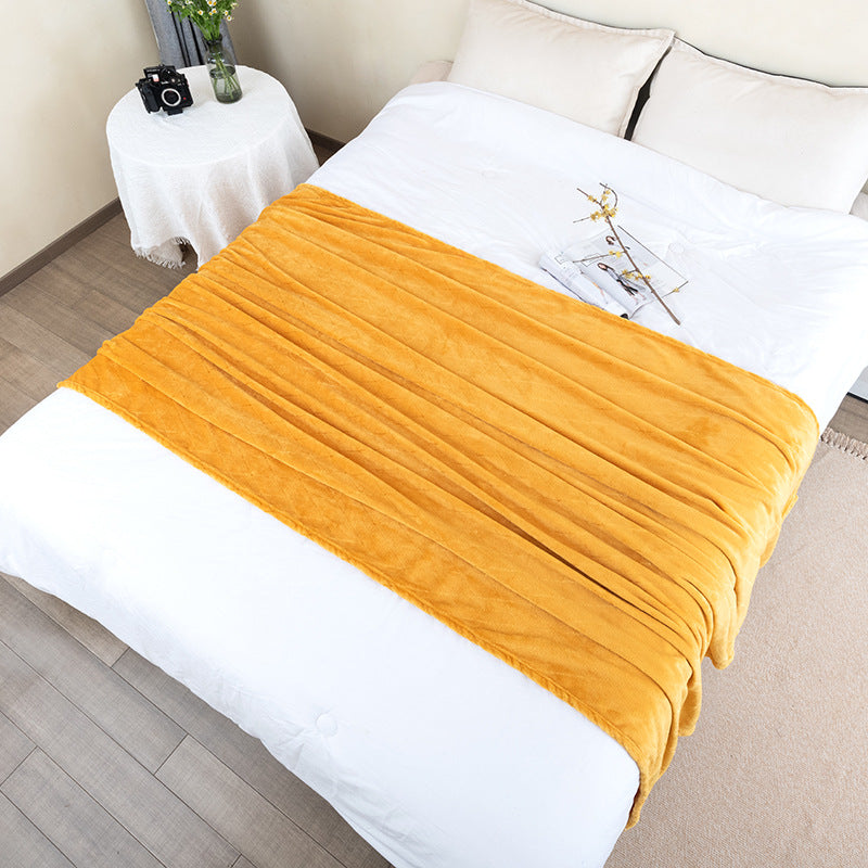 Damer kosepledd laget av luksuriøs mikrofleece med quilted Skanto