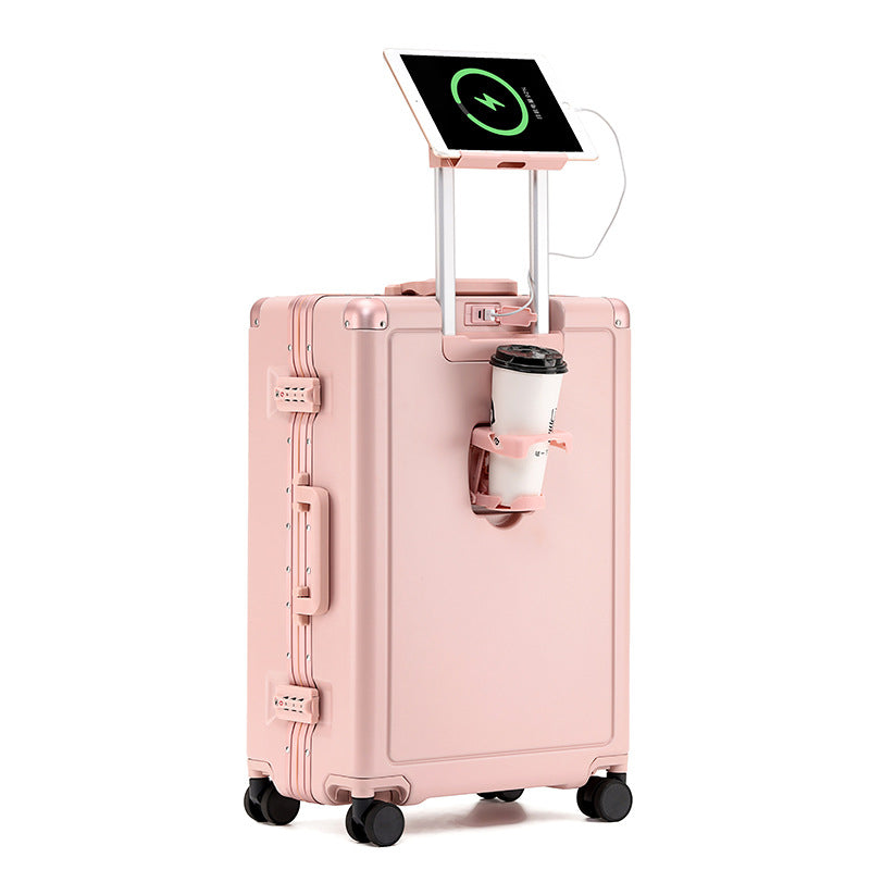 Herre Smart Tech Rullende Reisetaske Skanto