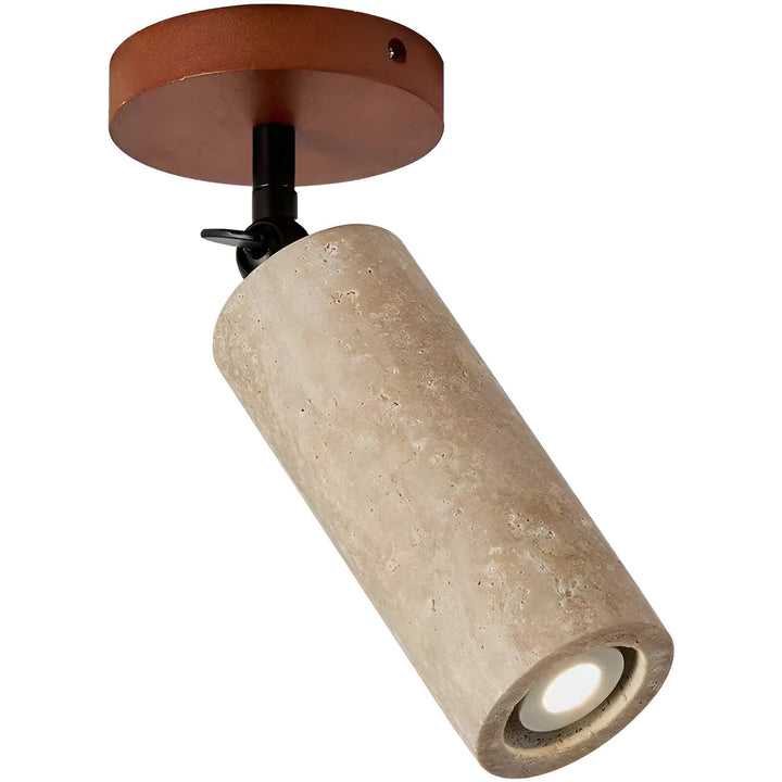 Skanto | Justerbar Travertin Tre LED Vegglampe og Taklampe