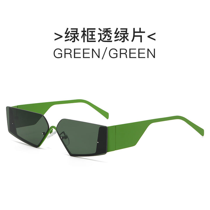 Dame eksklusiv geometrisk solbrille Skanto