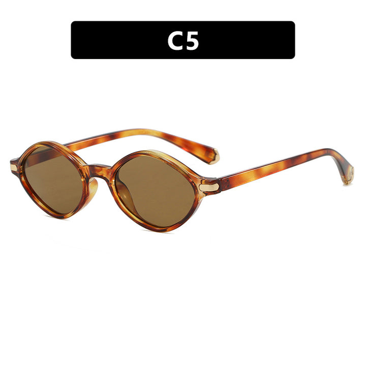 Women's fashionable sunglasses with unique design and high-quality metal frame Skanto