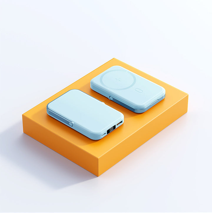 Bærbar Powerbank med Qi-ladefunksjon Skanto