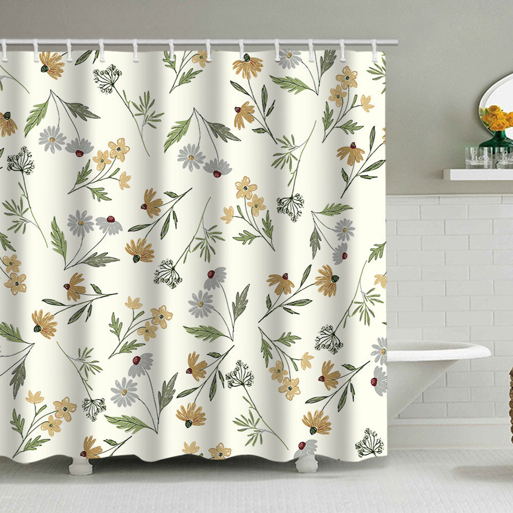 Blomstermønstret dusjforheng Skanto 1784860161