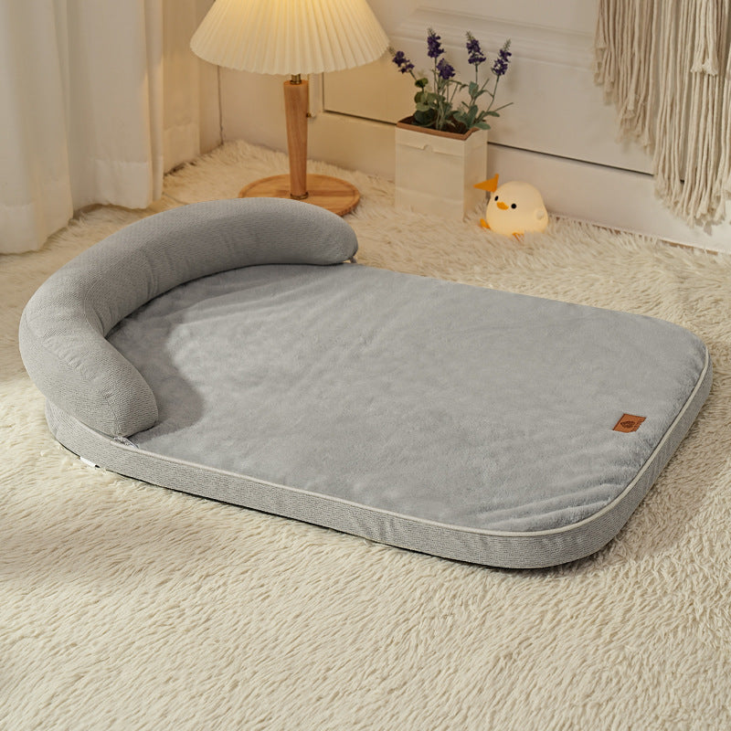 Ergonomisk designet loungemadrass hundeseng