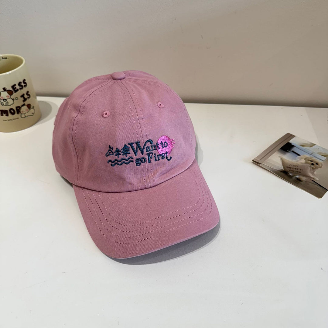 Kvinne Casual Brodert Baseball Caps Skanto 1783921861