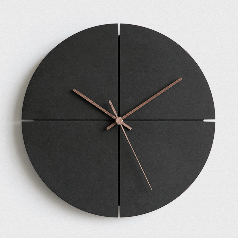 Skanto | Minimalistisk Moderne Stille Veggklokke for Stue