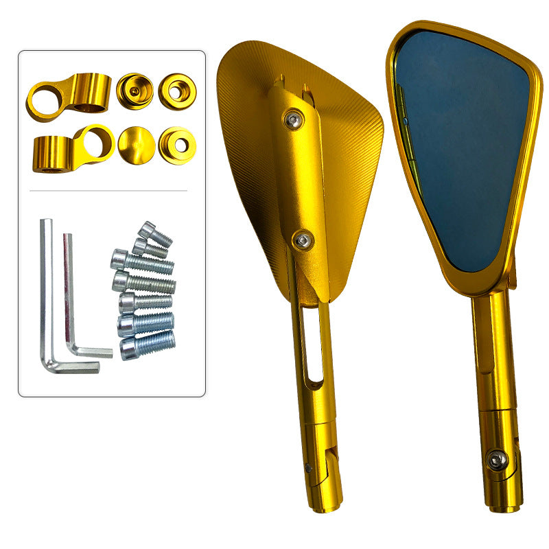 Adjustable Sport Motorcycle Mirrors Rearview Skanto
