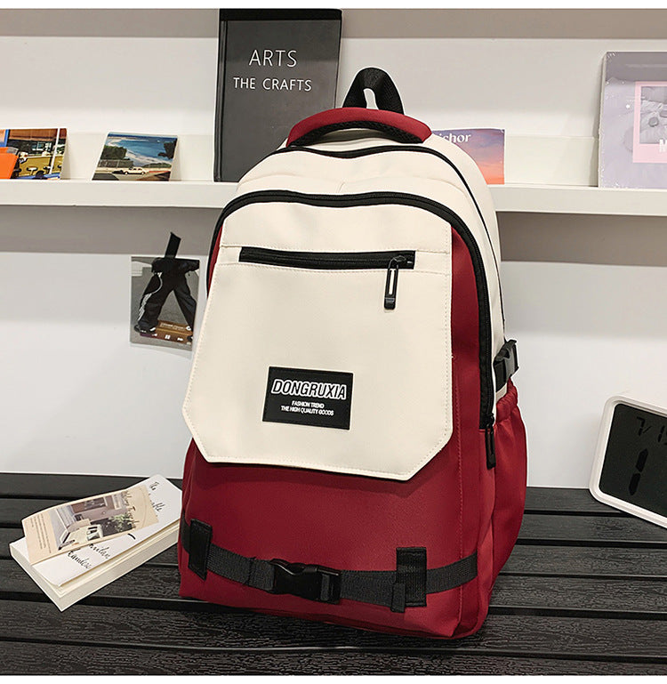 Allsidig Multi-Lomme Laptop Skole Ryggsekk