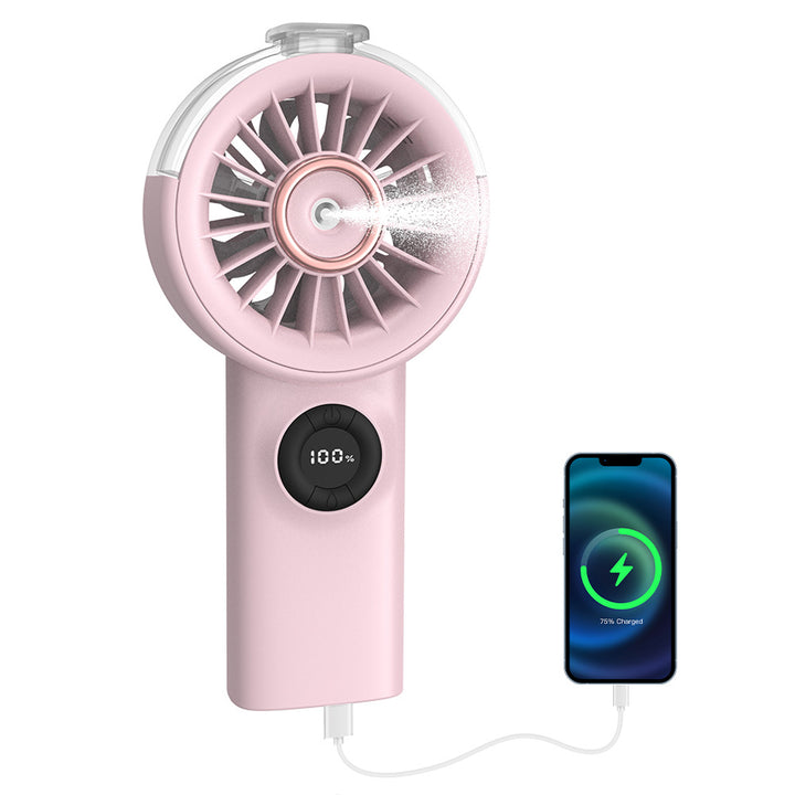 Unisex Bærbar Oppladbar Mini Vifte Skanto