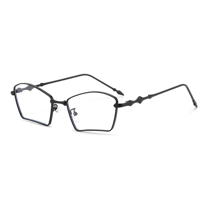 Women's trendy sunglasses with geometric frame and gradient lenses Skanto