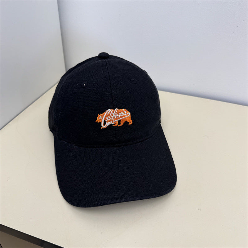 Kvinnens Uformelle Vintage Broderte Caps Skanto