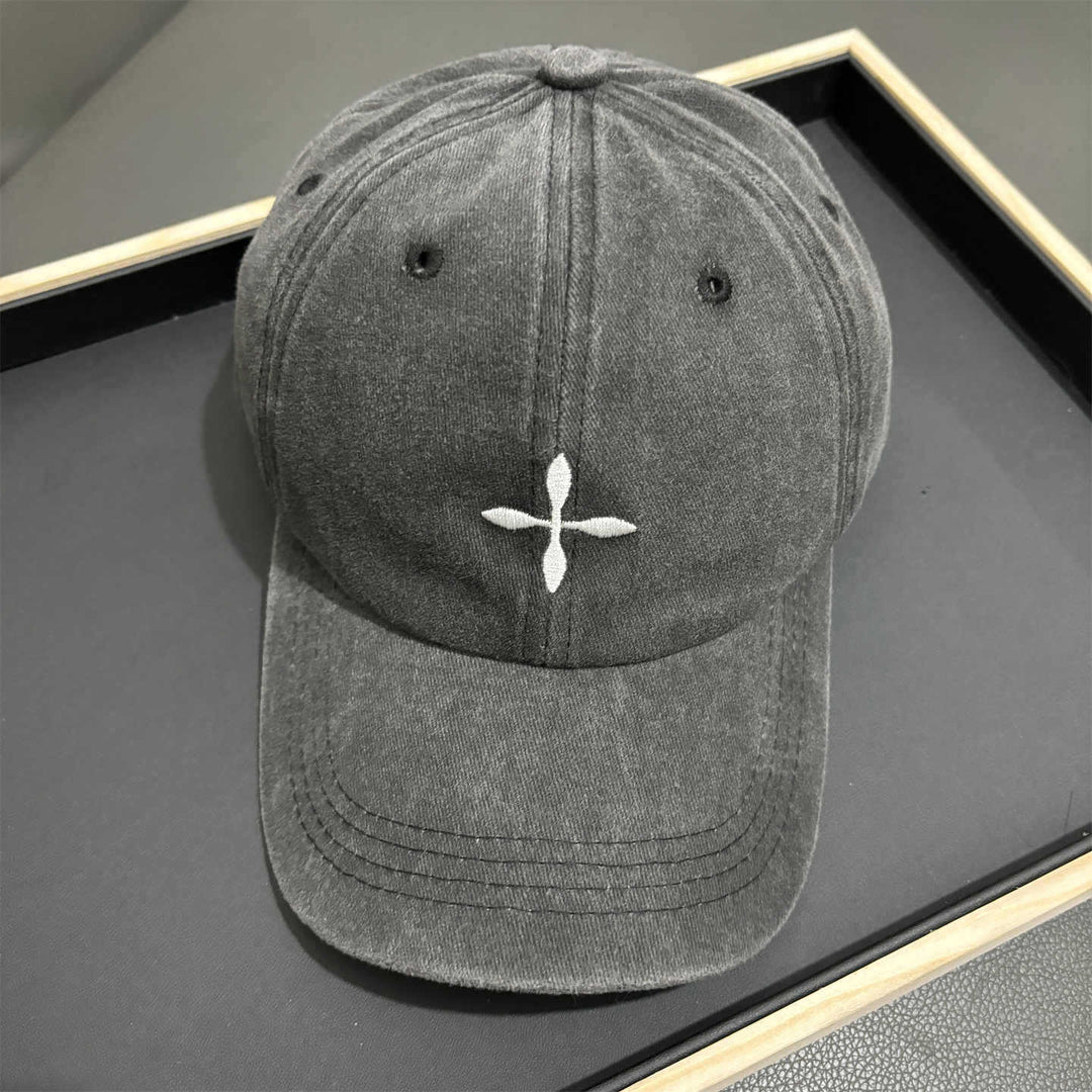 Unisex Vintage-inspirert Myk Twill Caps Skanto