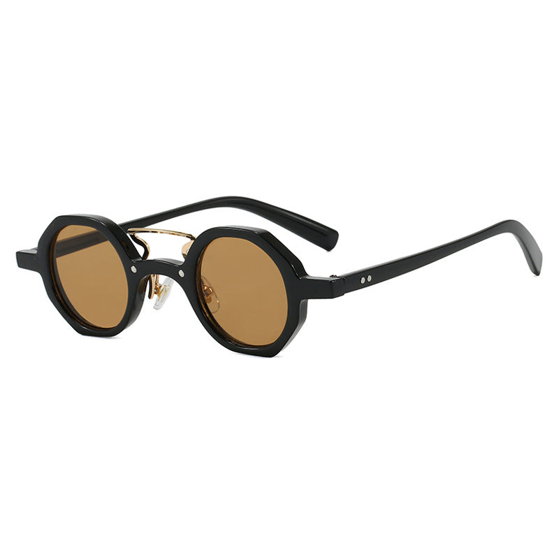 Women's stylish sunglasses in unique octagonal design Skanto