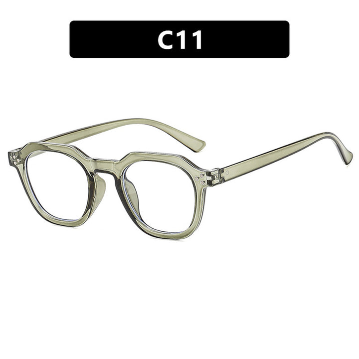 Women's fashionable sunglasses in trendy hexagonal design Skanto