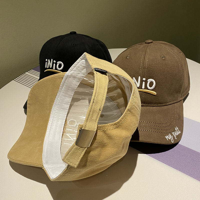 Herrebrodert avslappet baseballcap Skanto