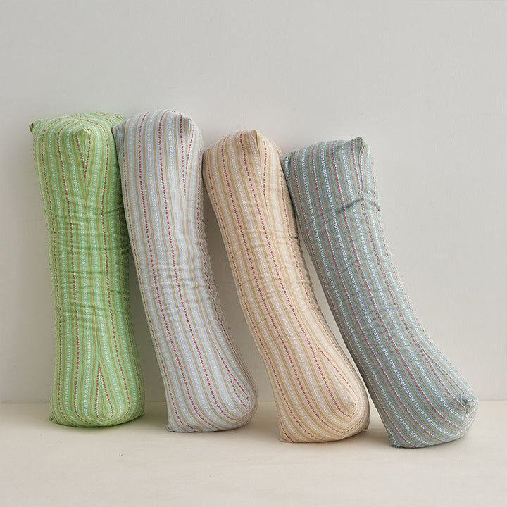 Ergonomisk nakkestøtte med stilfullt stripe mønster Skanto