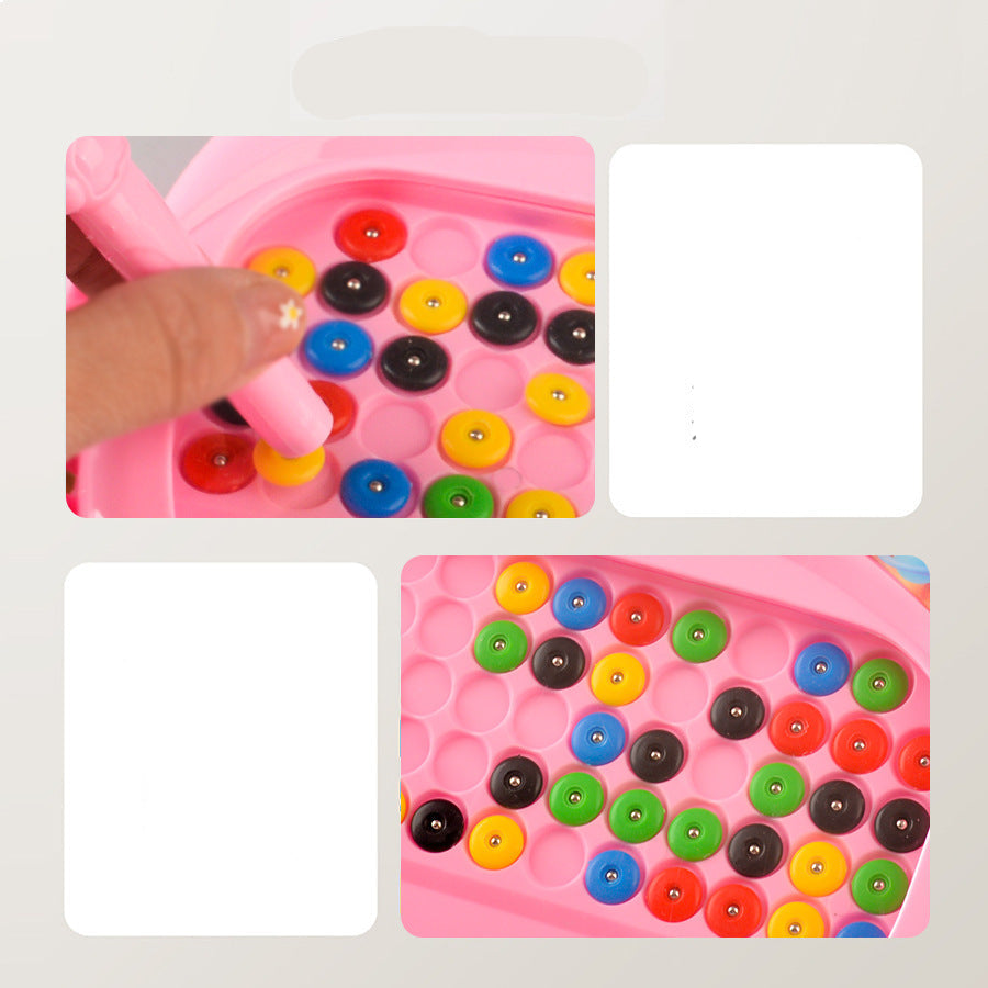 Skanto | Magnetisk penn og perler tegnebrett - Perfekt for på farten!