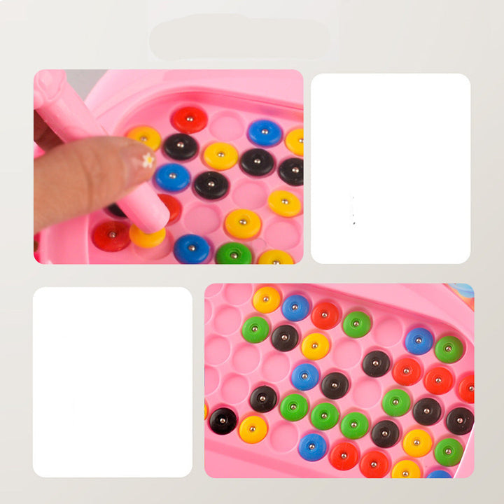 Skanto | Magnetisk penn og perler tegnebrett - Perfekt for på farten!