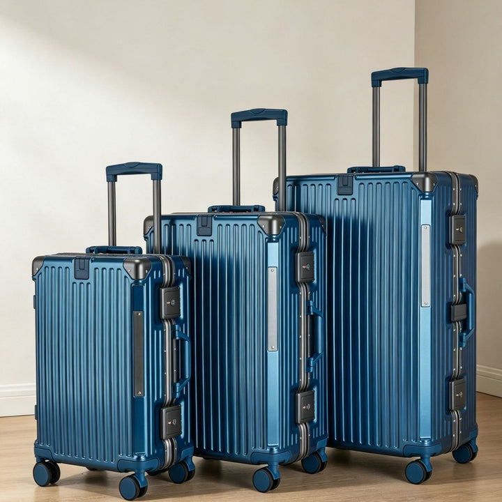 Unisex Aluminium Hard Shell Reisebagasjesett Skanto