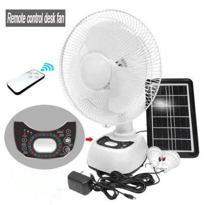Dame bordvifte med fjernkontroll og solenergi Skanto