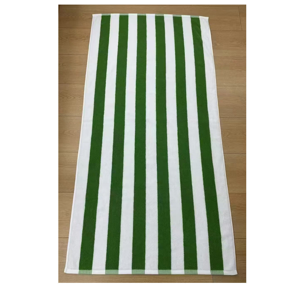 Frotté-Håndkle Med Livlig Stripemønster Skanto