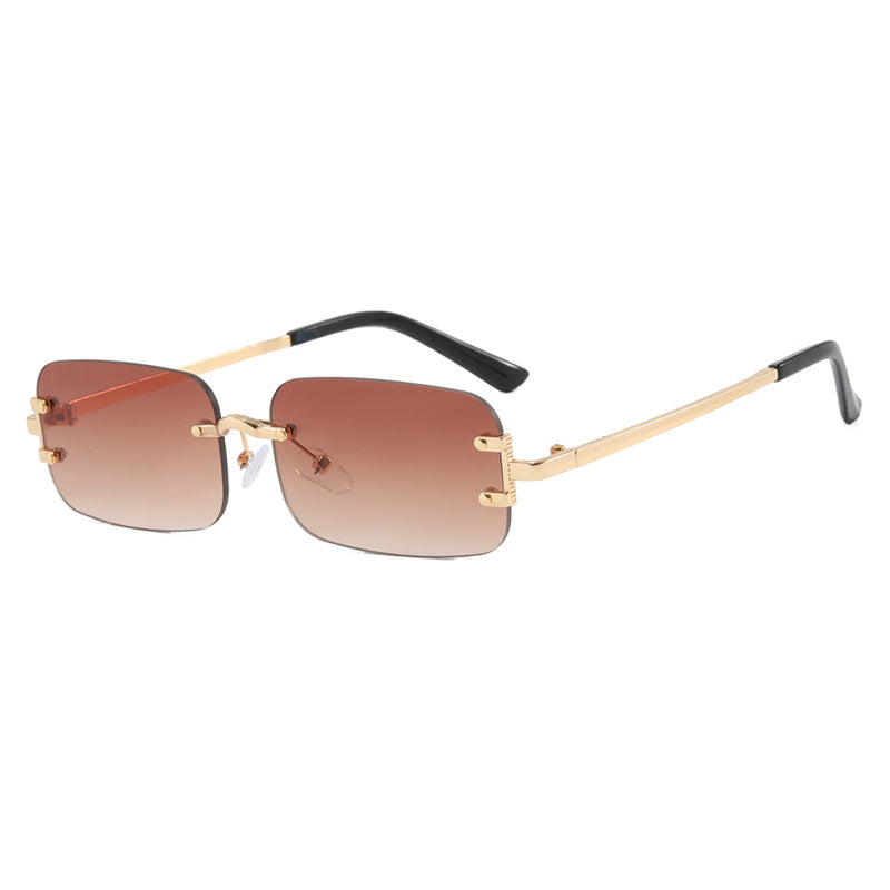 Women's square sunglasses with high-quality metal frame Skanto
