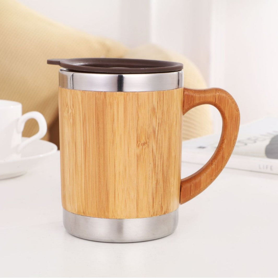 Dame bærekraftig isolert kaffe-kopp med trekke håndtak Skanto
