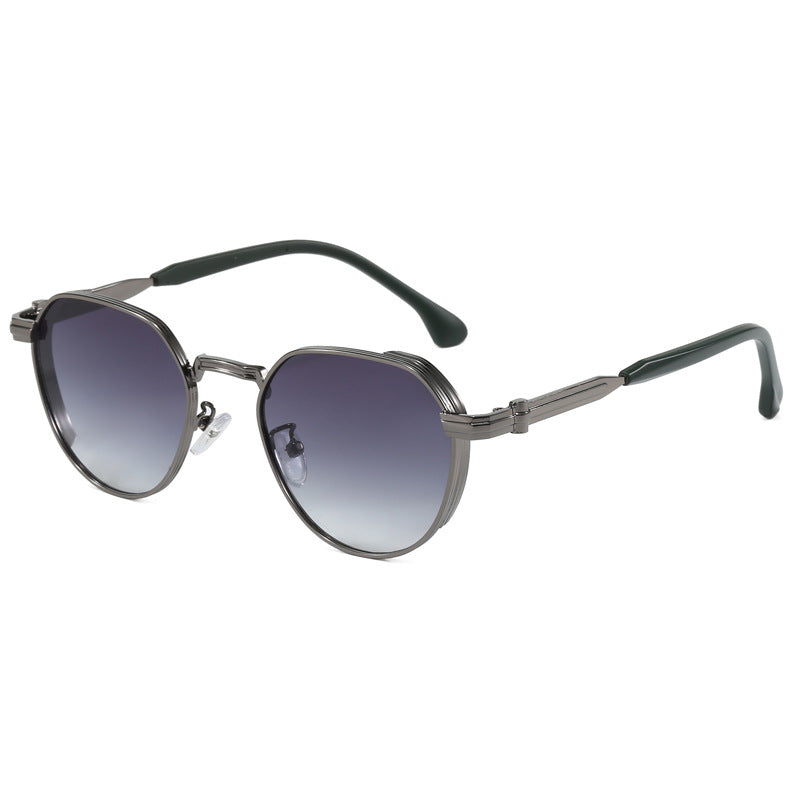 Dame geometrisk solbrille i moderne design Skanto
