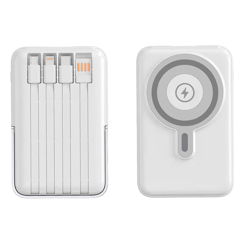 Bærbar Powerbank med intelligent hurtigladefunksjon og LED-skjerm Skanto