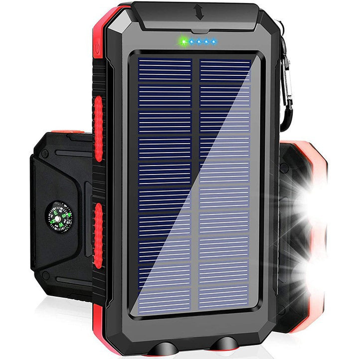Solar Powerbank med Høy Ladeeffektivitet og Robust Kabinett Skanto