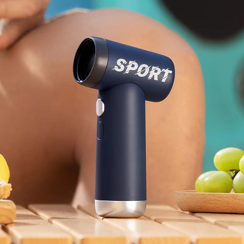 Damer bærbar sportsvifte med ergonomisk håndtak Skanto