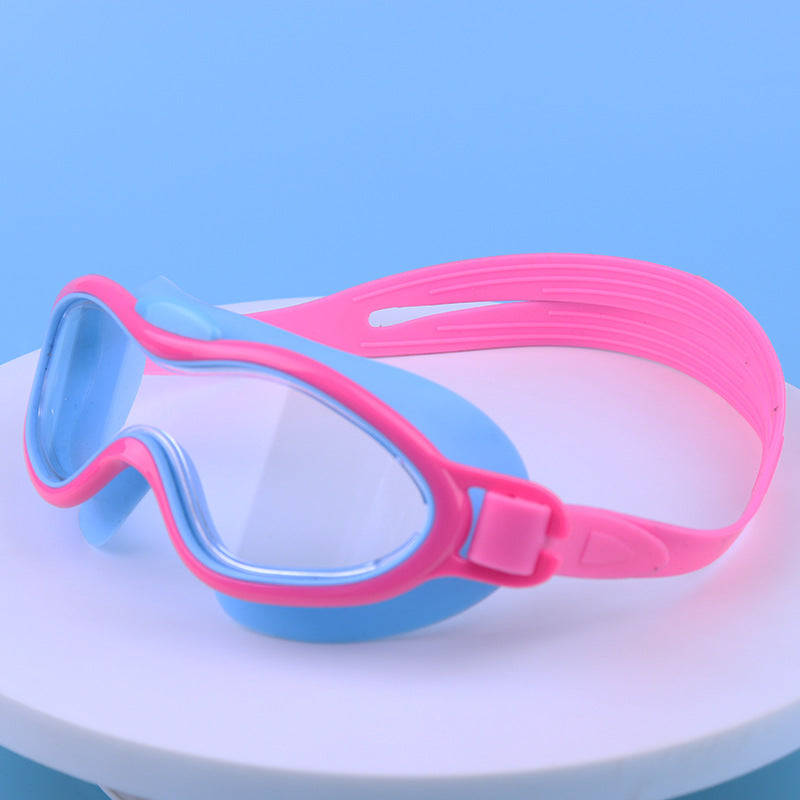 Vanntett svømmebrille med justerbart hodebånd og UV-beskyttelse Skanto