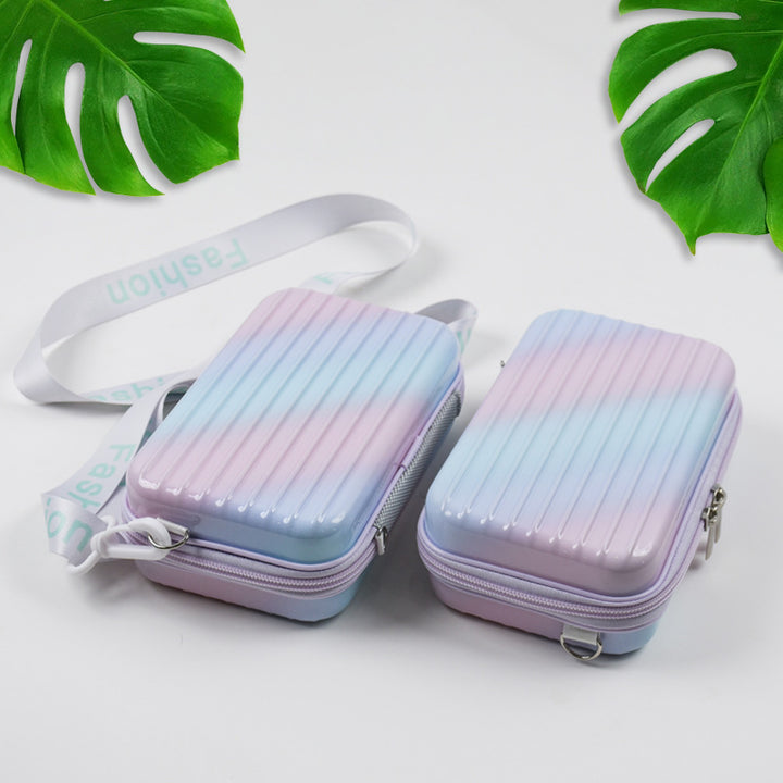 Unisex Kompakt Teksturt Hard-Shell Kosmetikkasus Skanto