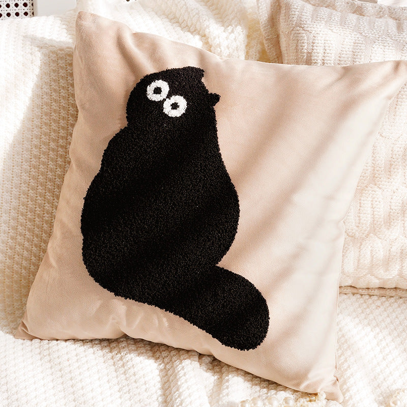 Damer Strukturert Putetrekk med Elegant Stripet Design Skanto
