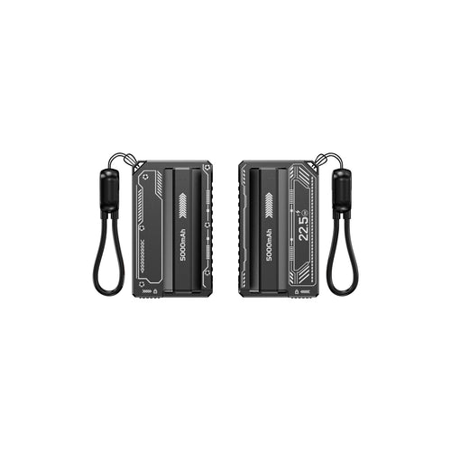 Kompakt Bærbar Powerbank med Digital Effektvisning Skanto